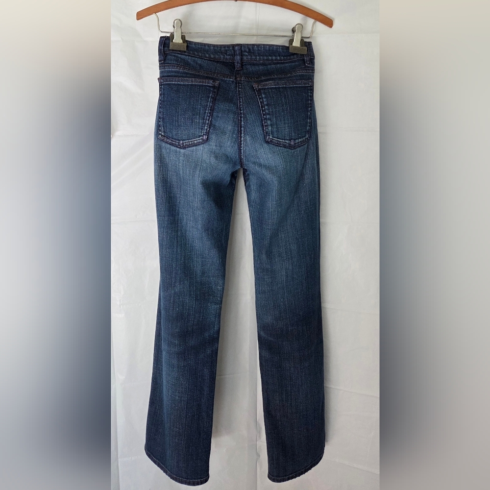 Eileen Fisher Women's Organic Cotton Blend Straight Leg Jeans - Picture 8 of 9
